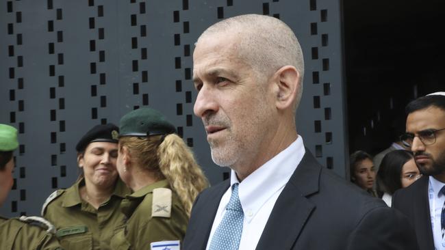 Ronen Bar, chief of Israel's domestic Shin Bet security agency, will depart in in mid-June. Picture. Gil Cohen-Magen/AP