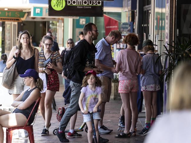 The drone could be used to scan crowds and detect COVID-19. Picture: Gary Ramage