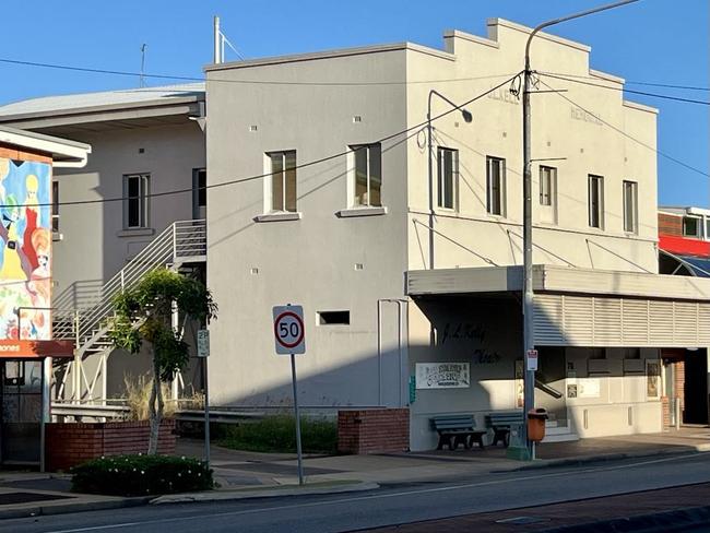 The shuttered Hinchinbrook Shire Council-operated JL Kelly Theatre runs regular movie screenings for local children as well as shows for adults but has been closed since the flood disaster. Picture: Cameron Bates