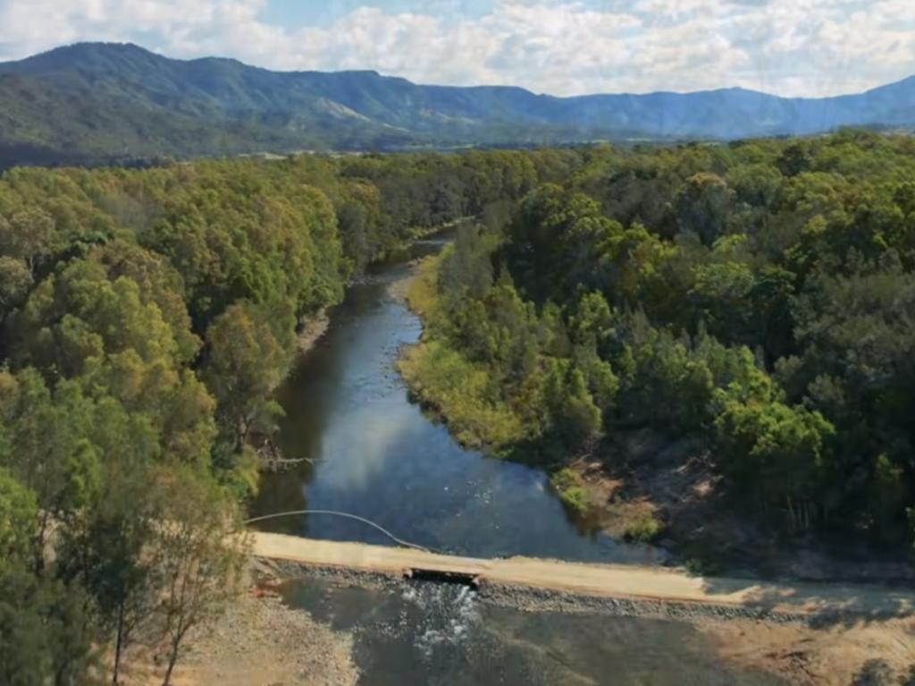 The site of the proposed Pioneer-Burdekin Pumped Hydro project