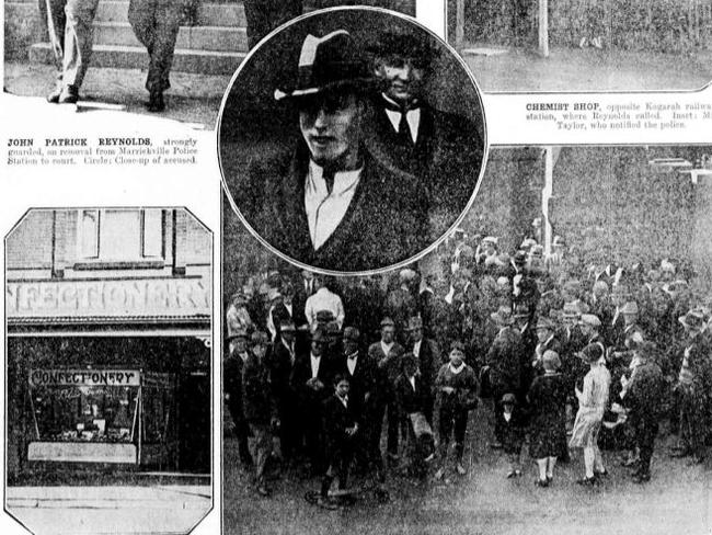 FOR SYDNEY WEEKEND MAGAZINE, HISTORY PAGE, The Lollypop Murder - suspect John Patrick Reynolds