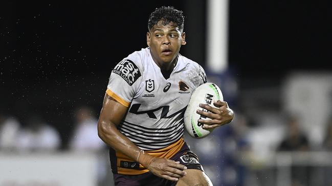 Selwyn Cobbo is among an exciting crop of young players coming through at the Broncos. Picture: Ian Hitchcock/Getty Images