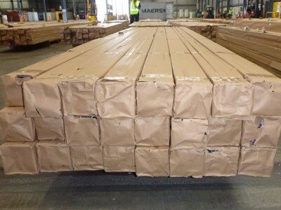 Australian Border Force said just under 15 tonnes of aluminium sections were shipped into Sydney in a sea container.