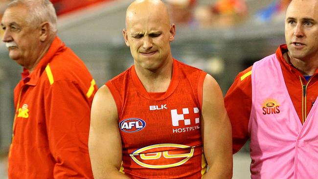 Gary Ablett has been struggling with shoulder injuries. Picture: Adam Head