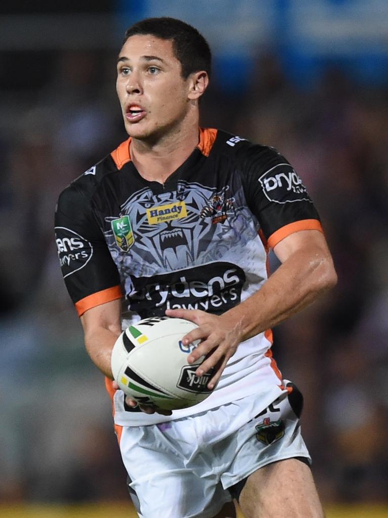 No return for the Tigers’ prodigal son. Photo: NRL PHOTOS