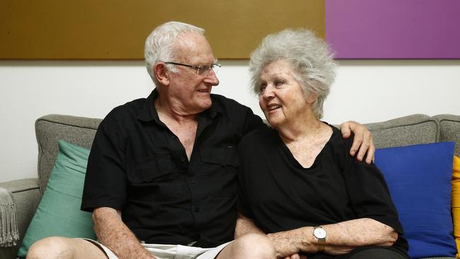 L to R: Peter Leuver with his wife Joan Leuver. Peter -79, suffers from dementia and is cared for by his wife Joan. Picture: John Appleyard