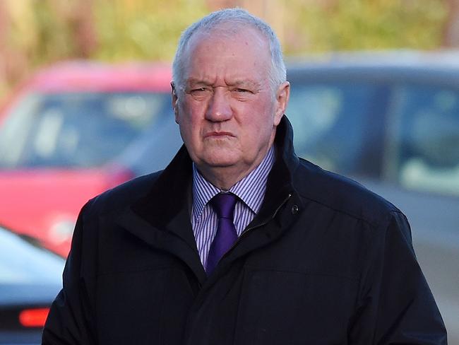 Former South Yorkshire police chief superintendent David Duckenfield pictured in 2015 as he arrived to give evidence at the inquest. Picture: AFP / Paul Ellis