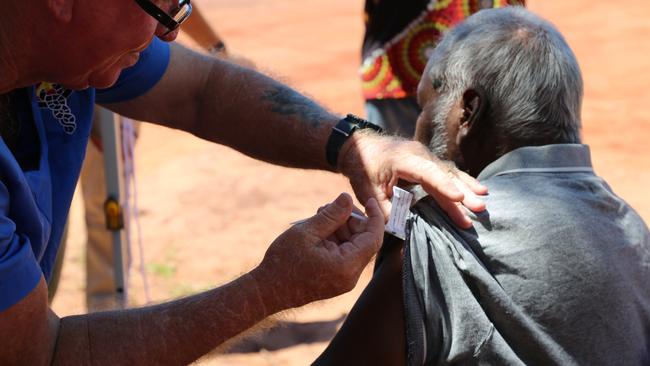 The rush to vaccinate Indigenous Western Australians is on as the state looks to open up to the rest of the nation. Picture: Kimberley Aboriginal Medical Services