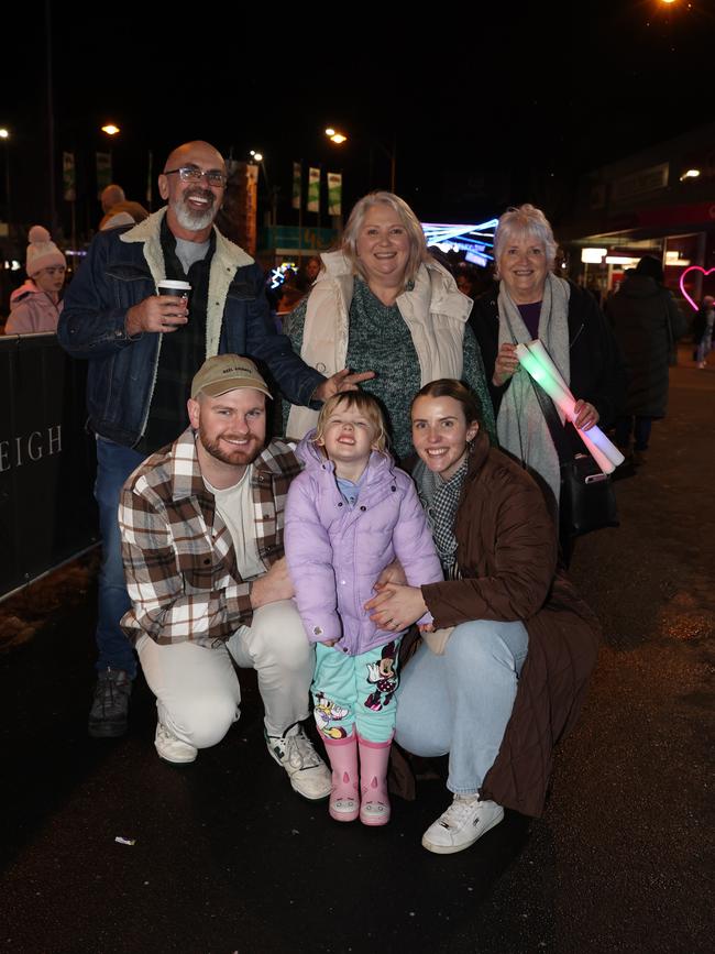 MELBOURNE, AUSTRALIA - JULY 26 2024 Cassie Roberts and family Attend the Gippsland SnowFest held in Warragul. Picture: Brendan Beckett