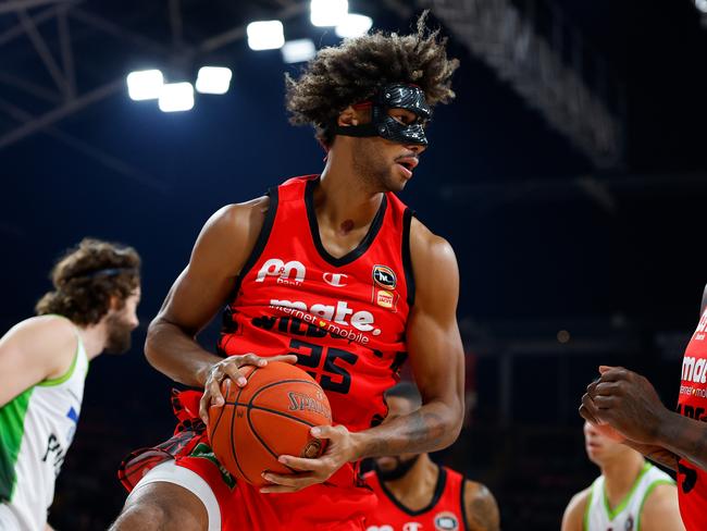 Keanu Pinder put up 35 points for the Wildcats. Picture: Getty Images