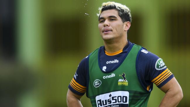 Noah Lolesio is set for a surprise return in the Super Rugby AU final. Picture: AAP