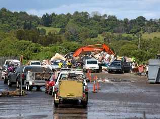 The Lismore Recycling and Recovery Centre will close at 1pm on April 21 and 22 to allow a second weighbridge to be installed. Picture: Nolan Verheij-Full