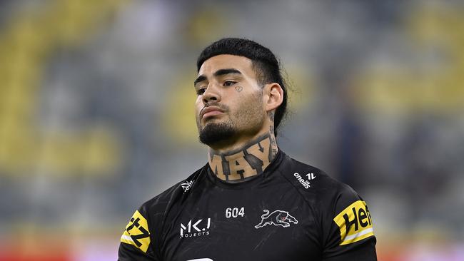 Taylan May has been stood down by the NRL. Photo by Ian Hitchcock/Getty Images