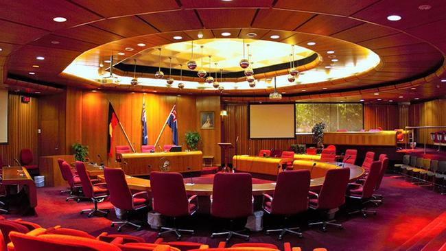 Shoalhaven Council chambers.