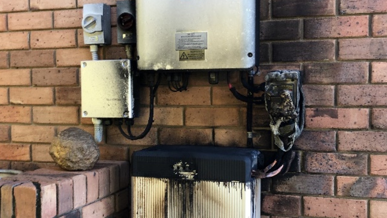 Nine incidents of burnt-out solar systems has sparked the recall. Supplied.