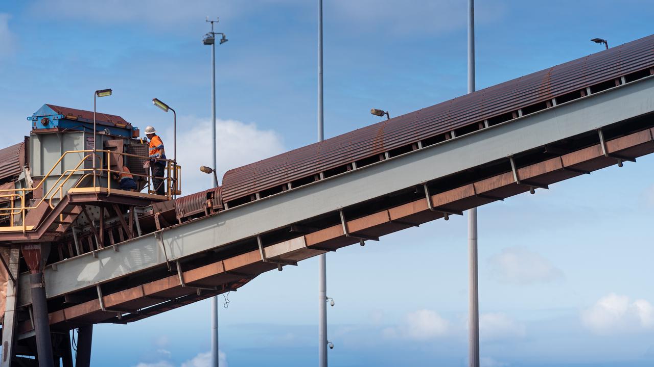 NT Bullion, the owners of the rebirthed Frances Creek Mine near Pine Creek, will load and export its first 30,000 tonnes of hi-tech lump iron ore. Picture: Che Chorley