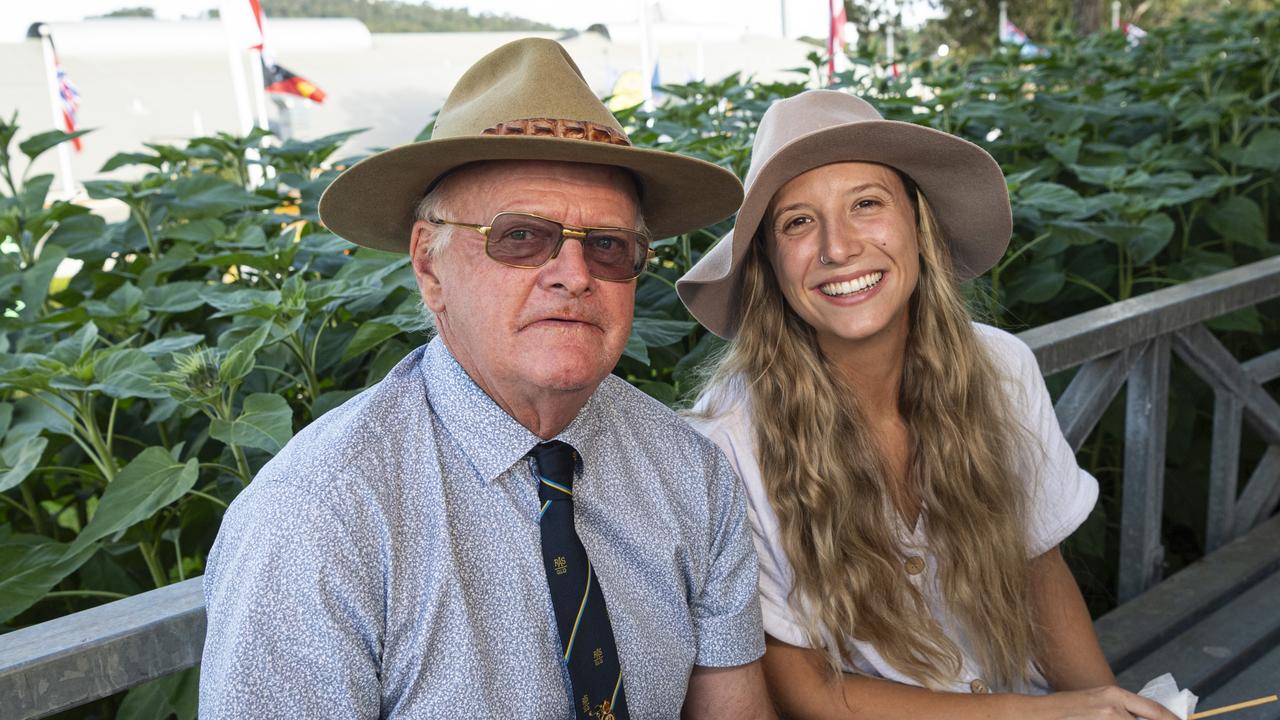 RASQ foundation member John Vaschina and daughter Angelique Vaschina at the Toowoomba Royal Show, Thursday, April 18, 2024. Picture: Kevin Farmer