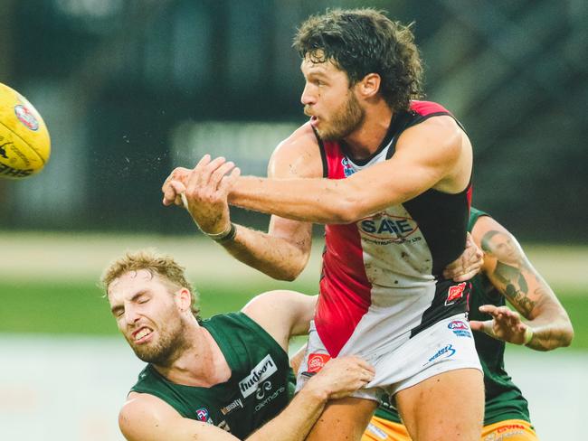 Michael Bowden had a great season in the Southern Districts backline. Picture: Glenn Campbell