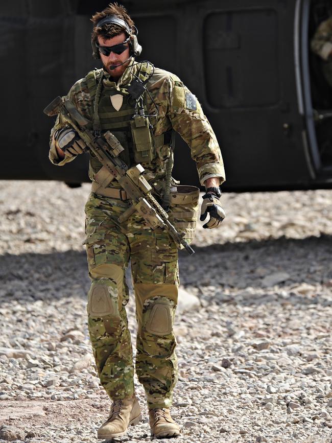 Lawyers for Nine media have admitted they cannot prove one of the murders it claimed Ben Roberts-Smith carried out on the banks of the Helmand River. Picture: Department of Defence