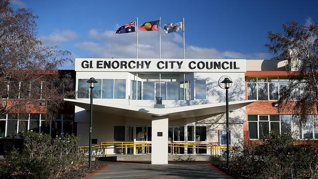 The Glenorchy City Council chambers. Picture: SAM ROSEWARNE.