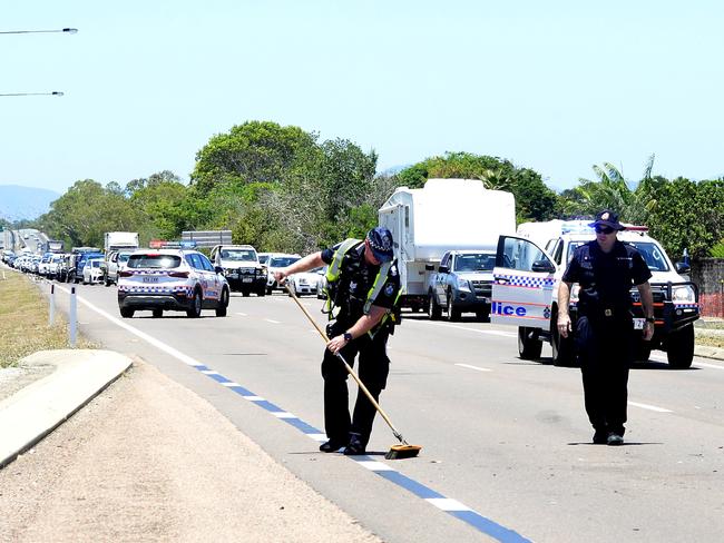 Two people taken to hospital after car flips on major highway