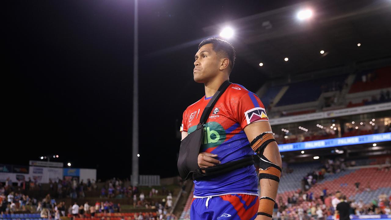 Daniel Saifiti may be facing an extensive stint on the sidelines. Picture: Getty Images