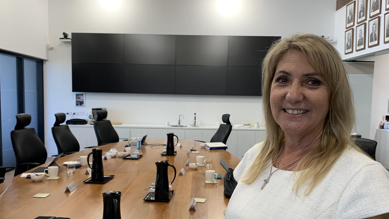 Whitsunday Mayor Julie Hall after her first council meeting on September 14, 2022. Picture: Duncan Evans