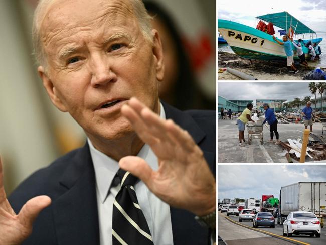 Storm-battered Florida braced Tuesday for a direct hit from Hurricane Milton, as President Joe Biden begged residents to flee what he warned could be the worst natural disaster to hit the US state in a century.