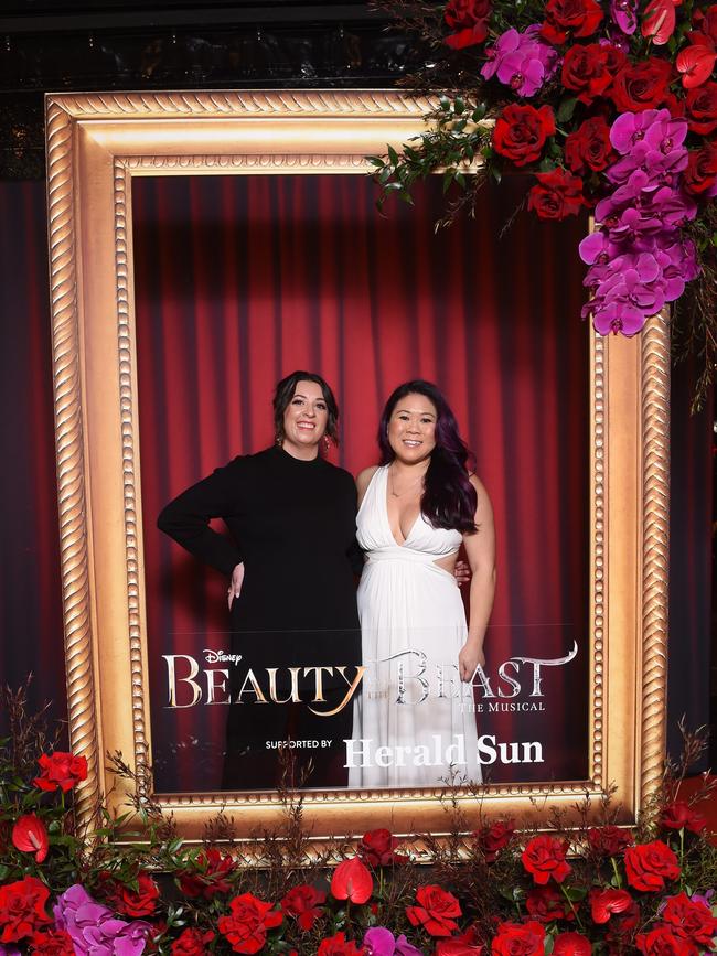 Opening night: Beauty and The Beast at Her Majestys Theatre, Melbourne. Picture: Josie Hayden