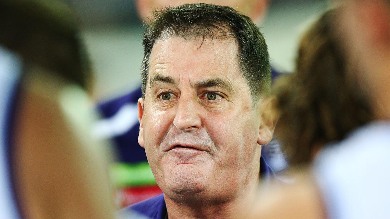 Afl 2019 Ross Lyon Interview Declared He Won T Be Sacked As Fremantle Coach