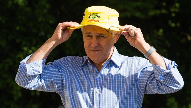 Malcolm Turnbull prepares to meet the Australian Women's cricket team this week. (Pic: Mark Nolan/Getty)