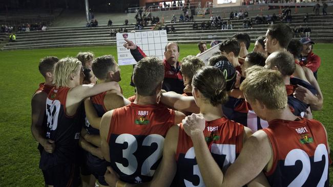 TSL North Hobart at quarter time during the game against the Tigers at North Hobart Oval. Picture Chris Kidd