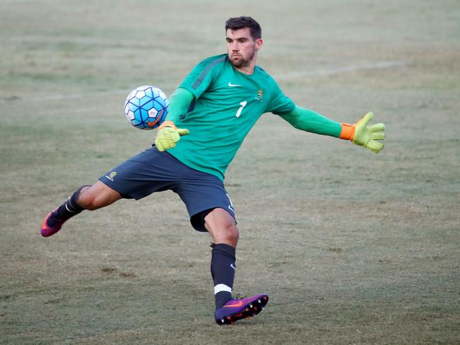 Australia's Mat Ryan has joined Premier League newcomers Brighton.