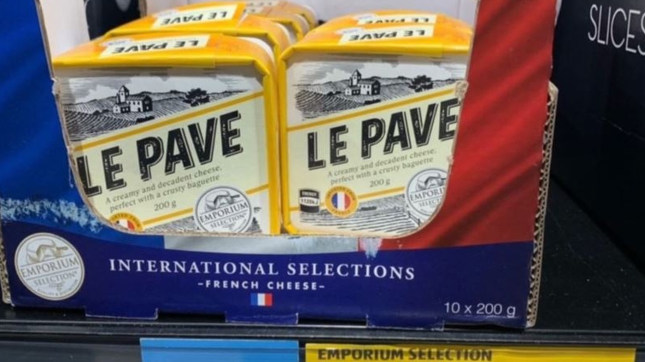 Aldi’s Le Pave cheese is also popular with customers. Picture: Instagram/Aldi Lovers Au