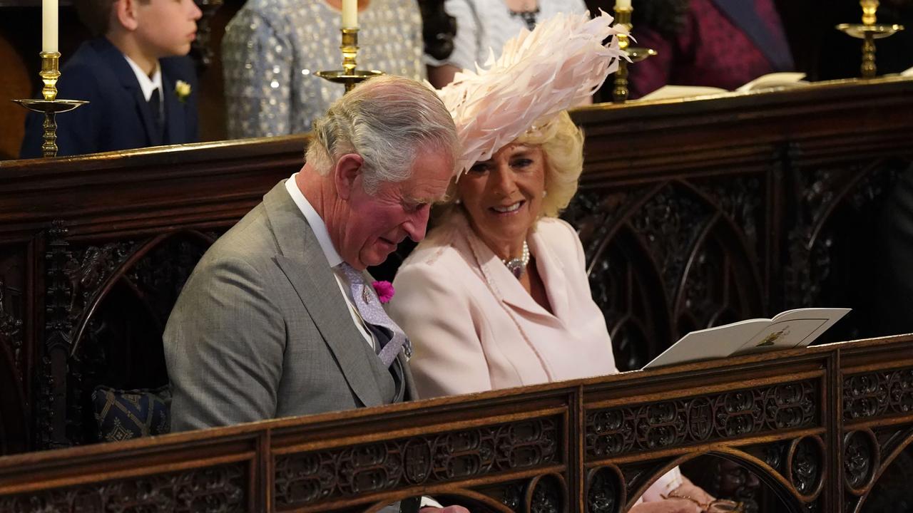 Charles and Camilla said they were ‘touched and honoured’ by the Queen’s gesture. Picture: Jonathan Brady/AFP