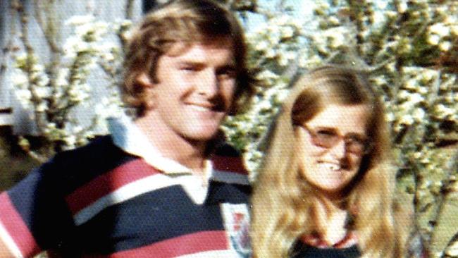 DTM NEWS Westmead coroners court inquest into Lynette Dawsons suspected death.Lynette and Chris Dawson in 1974.pic:Troy Bendeich