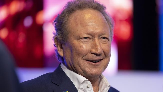 Fortescue executive chairman Dr Andrew Forrest.