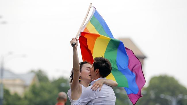 The same-sex marriage vote opened up a new era of equality in Australia and we won’t be taken back into the dark ages, writes Susie O’Brien. Picture: AP