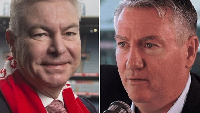 Eddie McGuire goes after Swans president