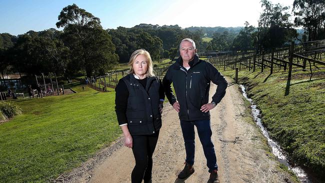 Green Olive at Red Hill Restaurant owners Greg and Sue O'Donoghue. Picture: Ian Currie