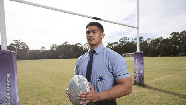 Alex Leapai junior. (News Corp/Attila Csaszar)