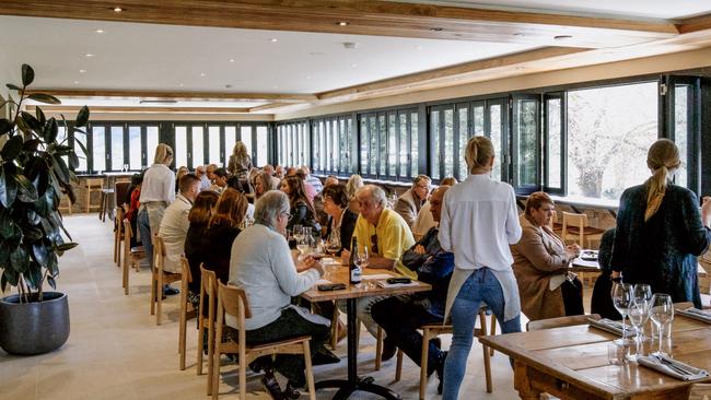 The Terrace Restaurant at Cobb's Hill Estate.