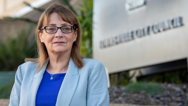 Townsville mayor Jenny Hill. Picture: Cameron Laird