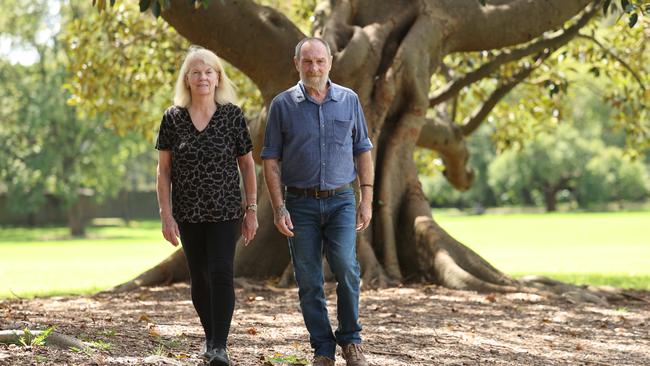 The timber workers said lives and towns will be left behind if the park goes ahead. Picture: Rohan Kelly