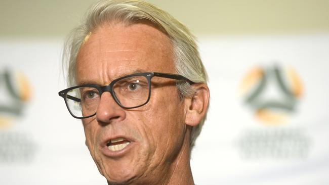 FFA boss David Gallop. Picture: AAP 