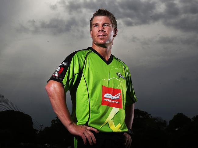 David Warner hasn’t played in the Big Bash League for years. Picture: Phil Hillyard