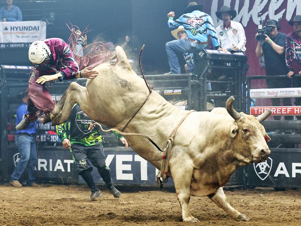 Photo gallery: All the action on and off the dirt from PBR State of Origin  | The Cairns Post