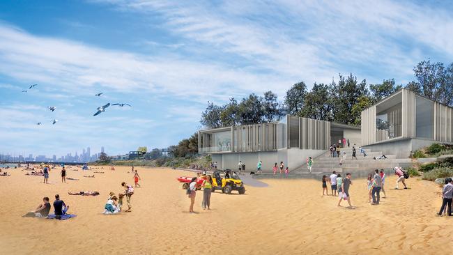 Dendy St Beach concept