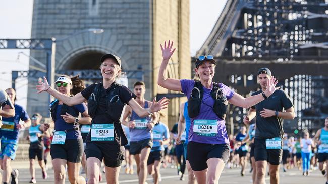 Past runners in the event.