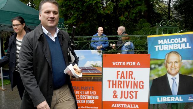 Jamie Briggs lost his seat at the last election after a GetUp! campaign. (Pic: Tricia Watkinson)